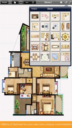 Interior Design 3D - floor plan & decorating ideas(圖4)-速報App