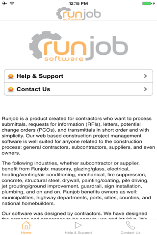 Runjob Software screenshot 2