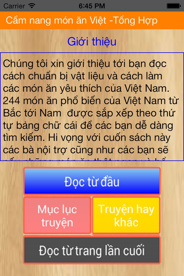 Cẩm Nang Món Ăn Việt screenshot 2