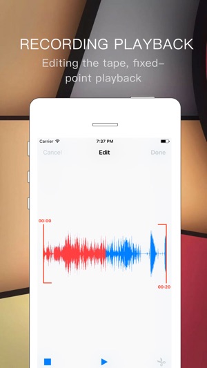 Voice memo hd - smart audio sound recorder(圖2)-速報App