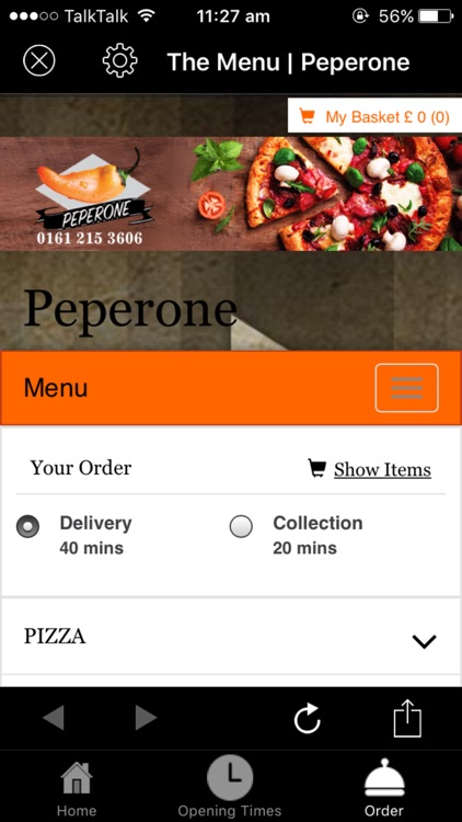 Peperone Pizza