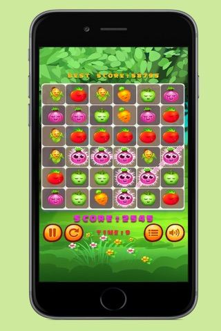 Veggies Link Crush screenshot 3