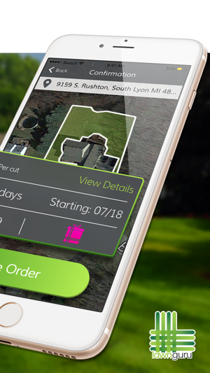 lawnguru on demand lawn mowing on the app store lawn mowing service price list