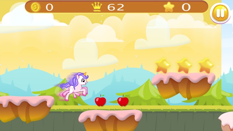 My pretty Pony Run in candy world screenshot-3