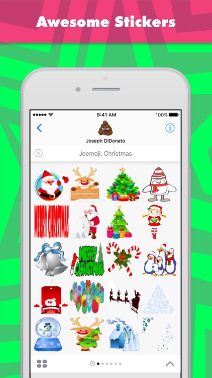 Joemoji: Christmas stickers by Joemoji