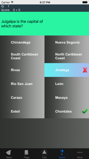 Nicaragua Department Maps and Capitals(圖4)-速報App