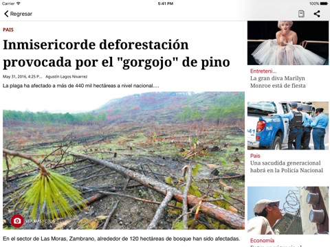 Diario El Heraldo Honduras screenshot 4