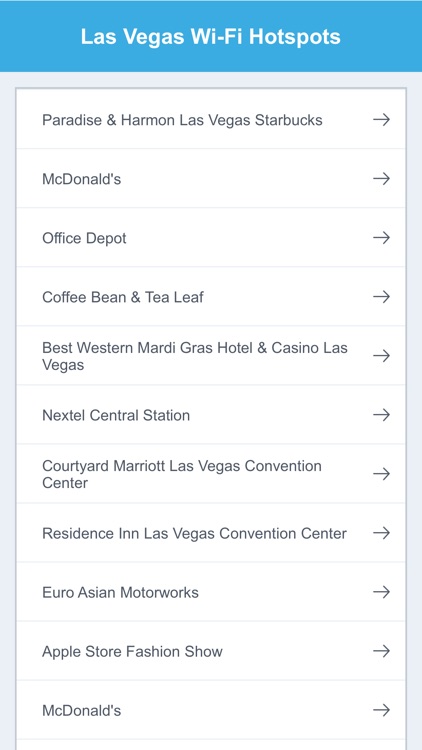 Las Vegas Wi-Fi Hotspots