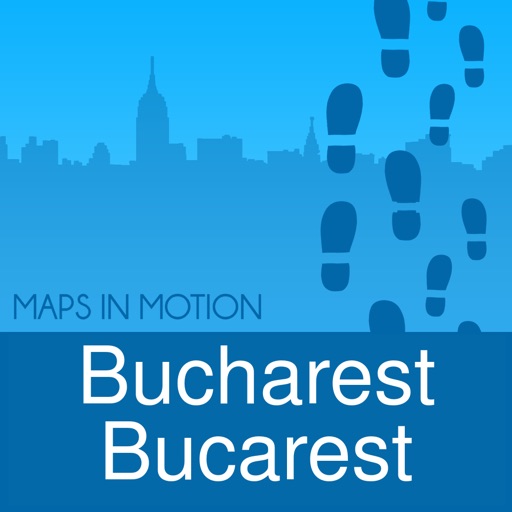 Bucarest on foot : Offline Map