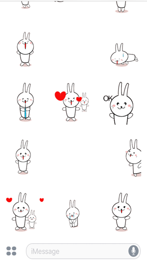 Rabbit Moving Sticker