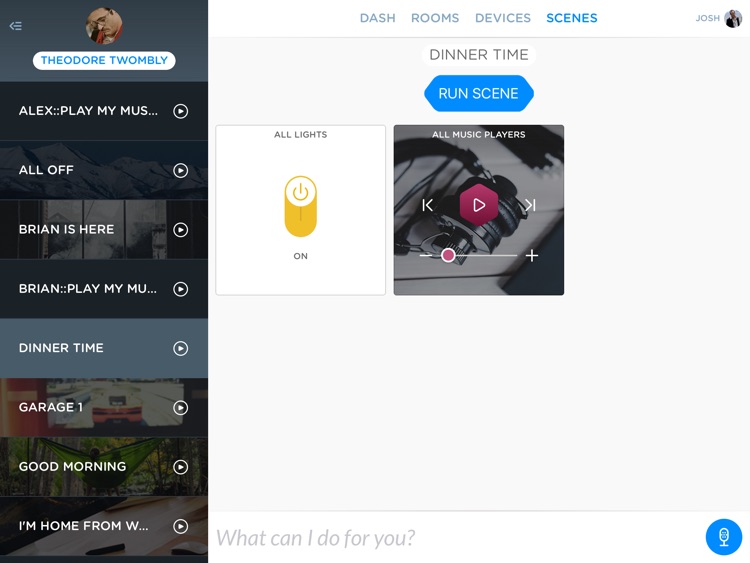 Josh - Dashboard