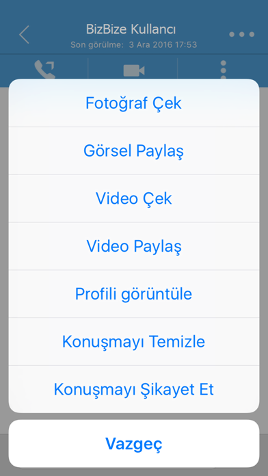 How to cancel & delete BizBize Sohbet from iphone & ipad 3