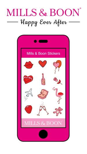 Mills & Boon Happy Ever After iMessage Stickers(圖5)-速報App