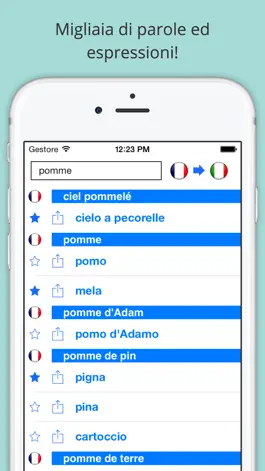 Game screenshot Offline French Italian Dictionary hack