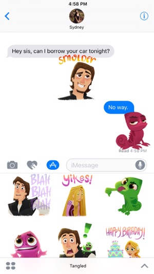 Disney Stickers: Tangled(圖2)-速報App