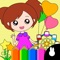 Very interesting, painting and dress up the layout of the game, the children arranged the room, create a playground, dress up the garden, and then painted a beautiful color