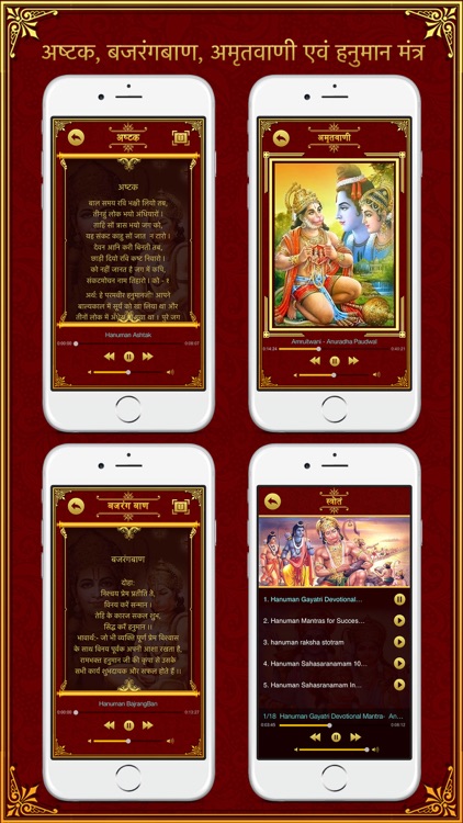 Hanuman Chalisa,Sunderkand in Hindi-Meaning pro screenshot-3