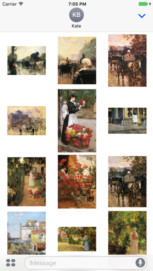 Childe Hassam Artworks Stickers(圖4)-速報App