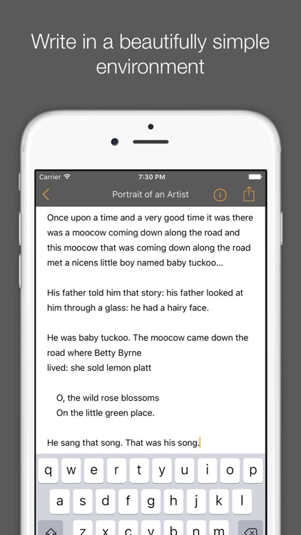 Compo - A Writing App