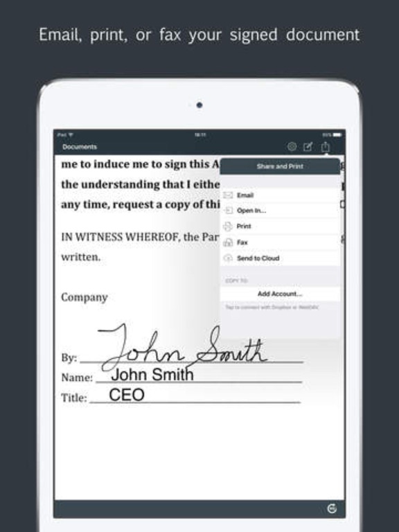 PDF Sign : Fill Forms & Send Office Documents screenshot 2
