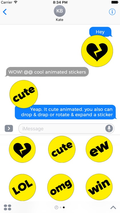 Yellow Stamps Animated!