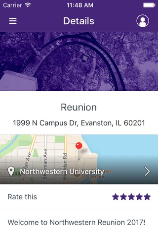 Northwestern Reunion screenshot 2