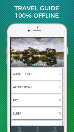 Seoul Travel Guide with Offline Street Map(圖1)-速報App