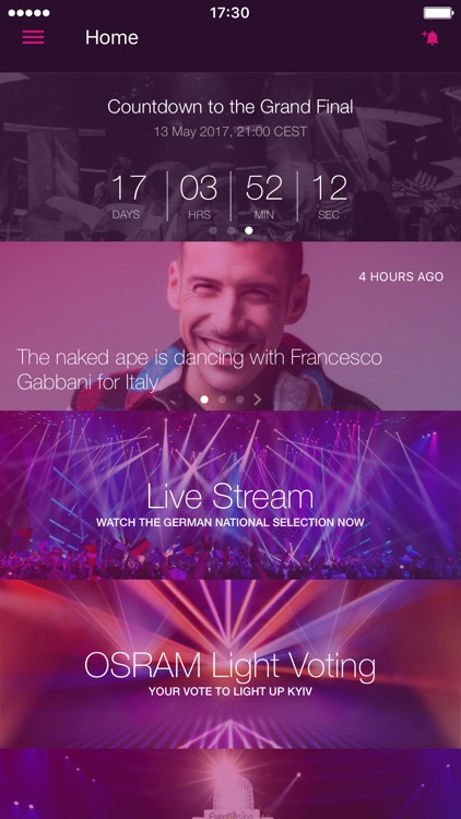 Eurovision Song Contest - The Official App