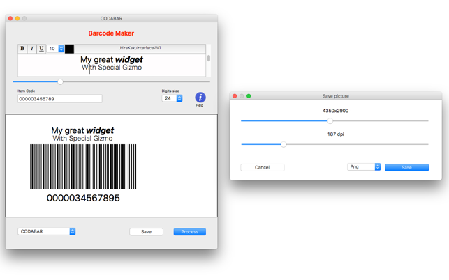 ‎Barcode Maker Screenshot