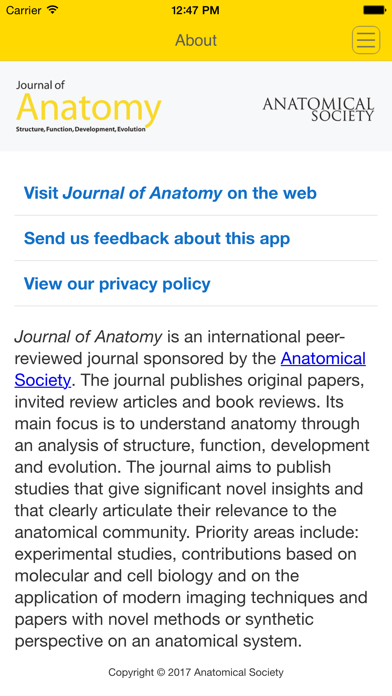 How to cancel & delete Journal of Anatomy from iphone & ipad 3