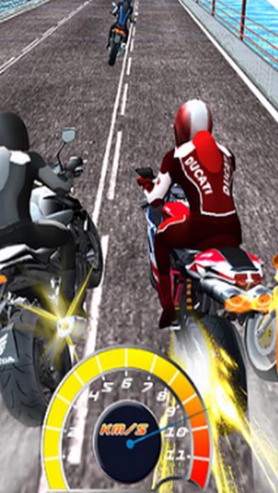 Crazy Bike Traffic Racing Free screenshot 2