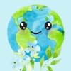 Super Cute Earth Stickers