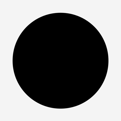 Big Black Dot iOS App