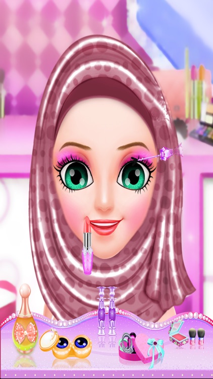 hijab makeover - hijab fashion salon screenshot-3