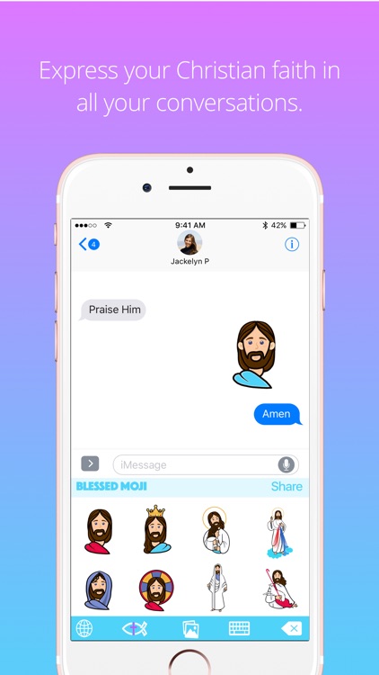 Blessed Moji: Christian & Devotional Emoji App