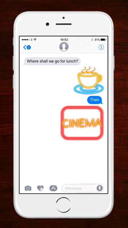 Neon Stickers - Animated Sign Pack screenshot-3