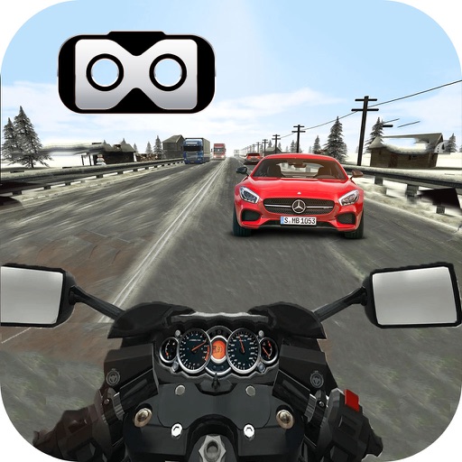 VR Hover Motor-Bike Sim : Off-Road Crazy drive 3D Icon