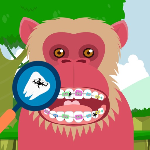 Dentist Game: Crazy Monkey Clinic Adventure Icon