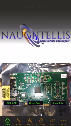 Naughtellis CNC Service App