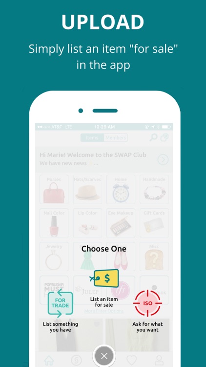 SWAP Club sell things socially