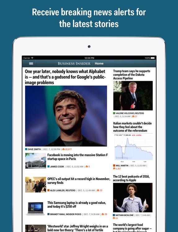 Business Insider iPad Edition