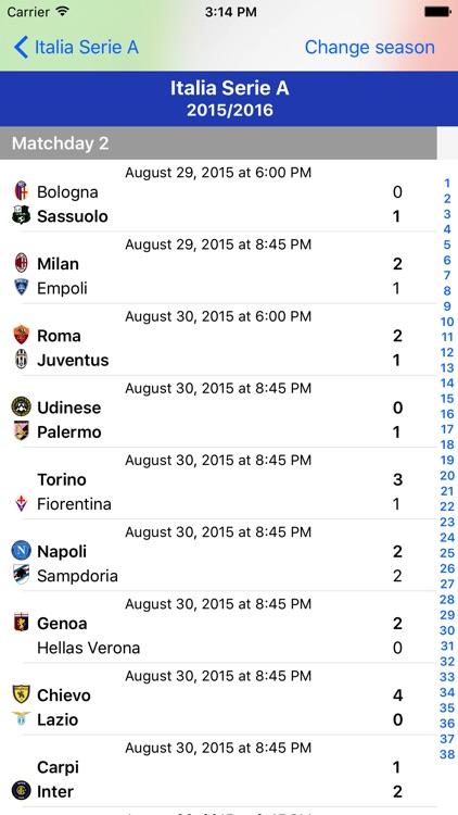 All Stats Italy screenshot-3