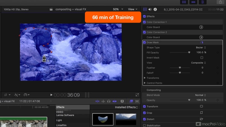 FCPX Compositing and Visual FX screenshot-4