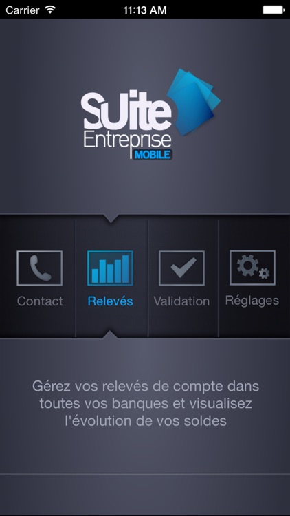 Suite Entreprise Mobile Banque Marze