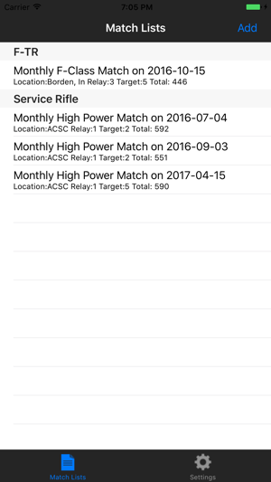 My NRA Rifle Match Score Sheet(圖1)-速報App