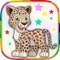 Icon Animals magic coloring pages – kids coloring book