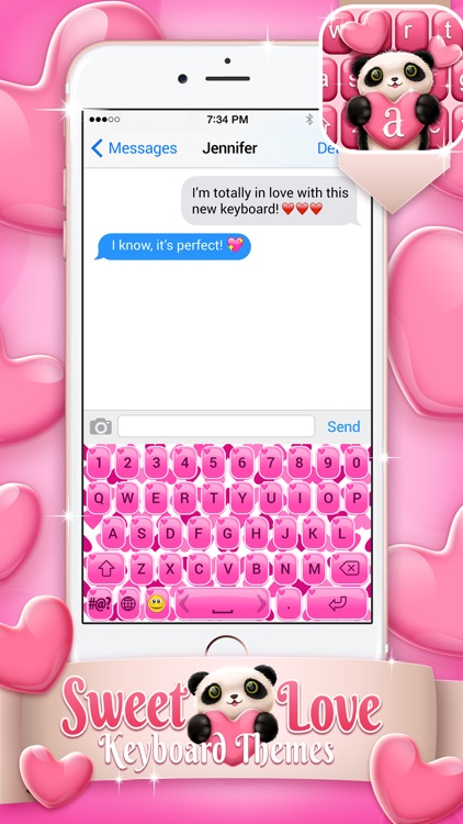 Sweet Love Keyboard Themes: Wonderful New Keypads