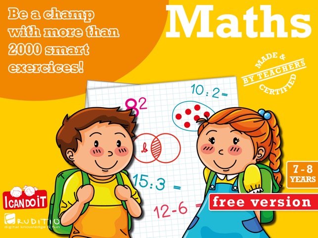 Maths 7-8 Years FREE - Funny & clever ex