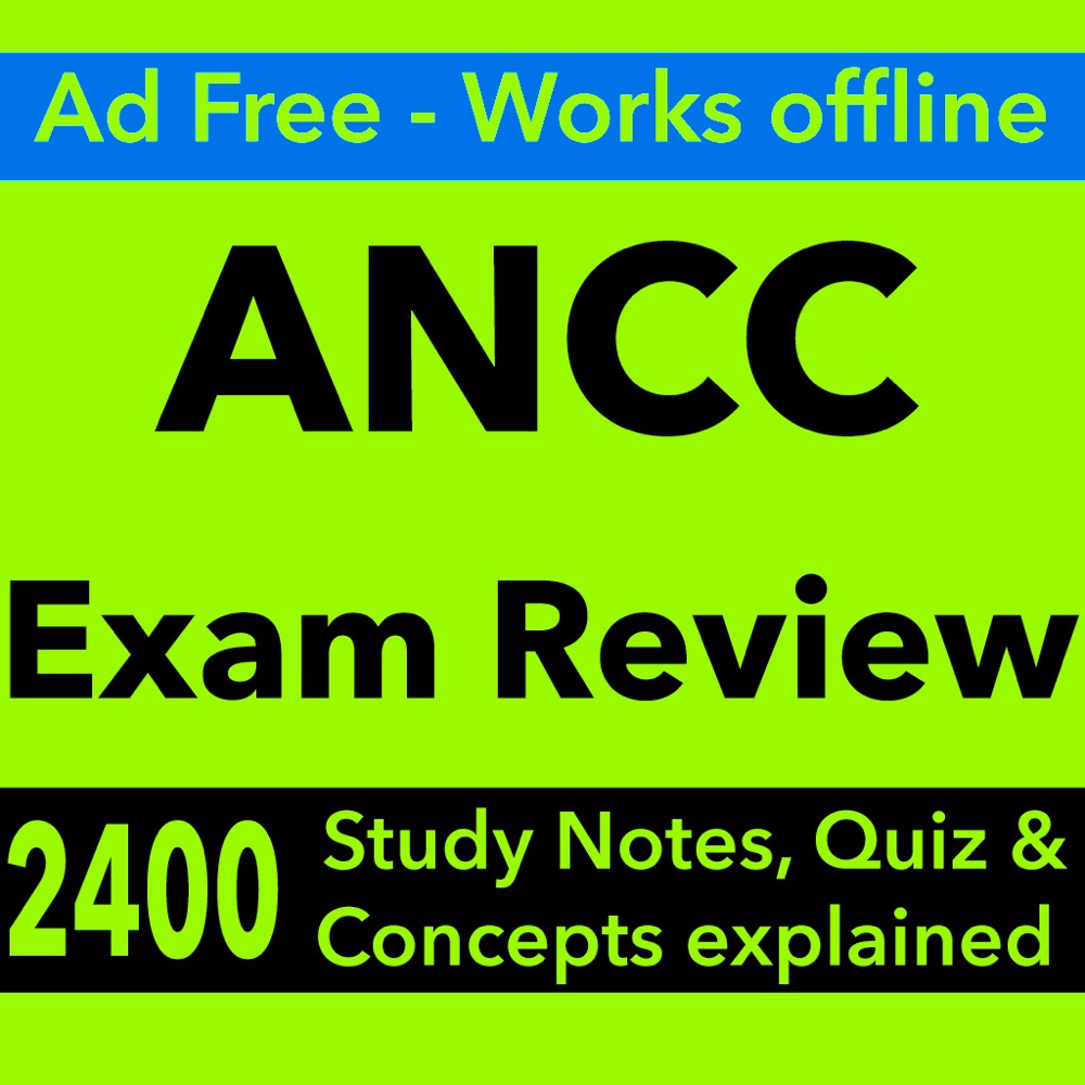 ANCC Exam Review & Study Guide 2017 Terms & Q&A App Data & Reviews and