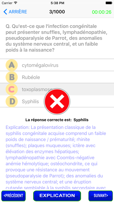 How to cancel & delete Nurse Practitioner Quiz in French from iphone & ipad 2